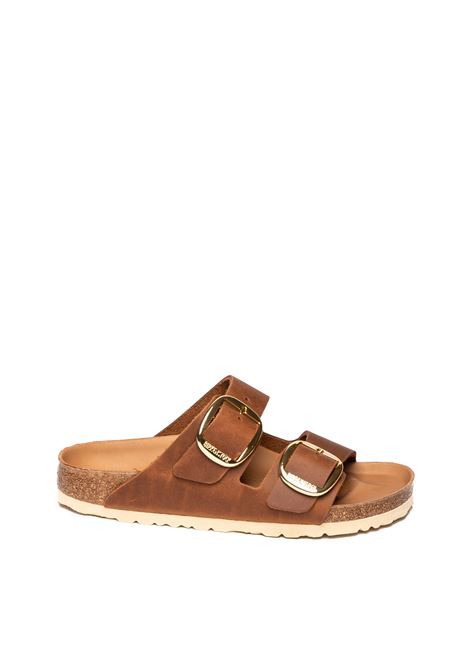 Sandalo arizona big buckle cognac BIRKENSTOCK | ARIZONA BIG BUCKLE1011073-COGNAC